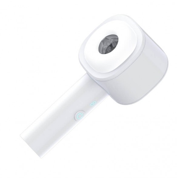FOX - Phantom M60 Smart Retractable Moaning Masturbator Cup (Chargeable - White)